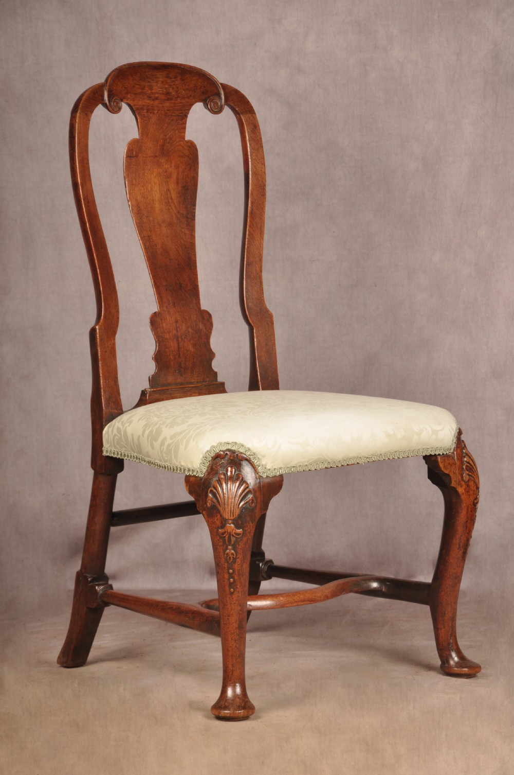 Fine George I Walnut Side chair  View II