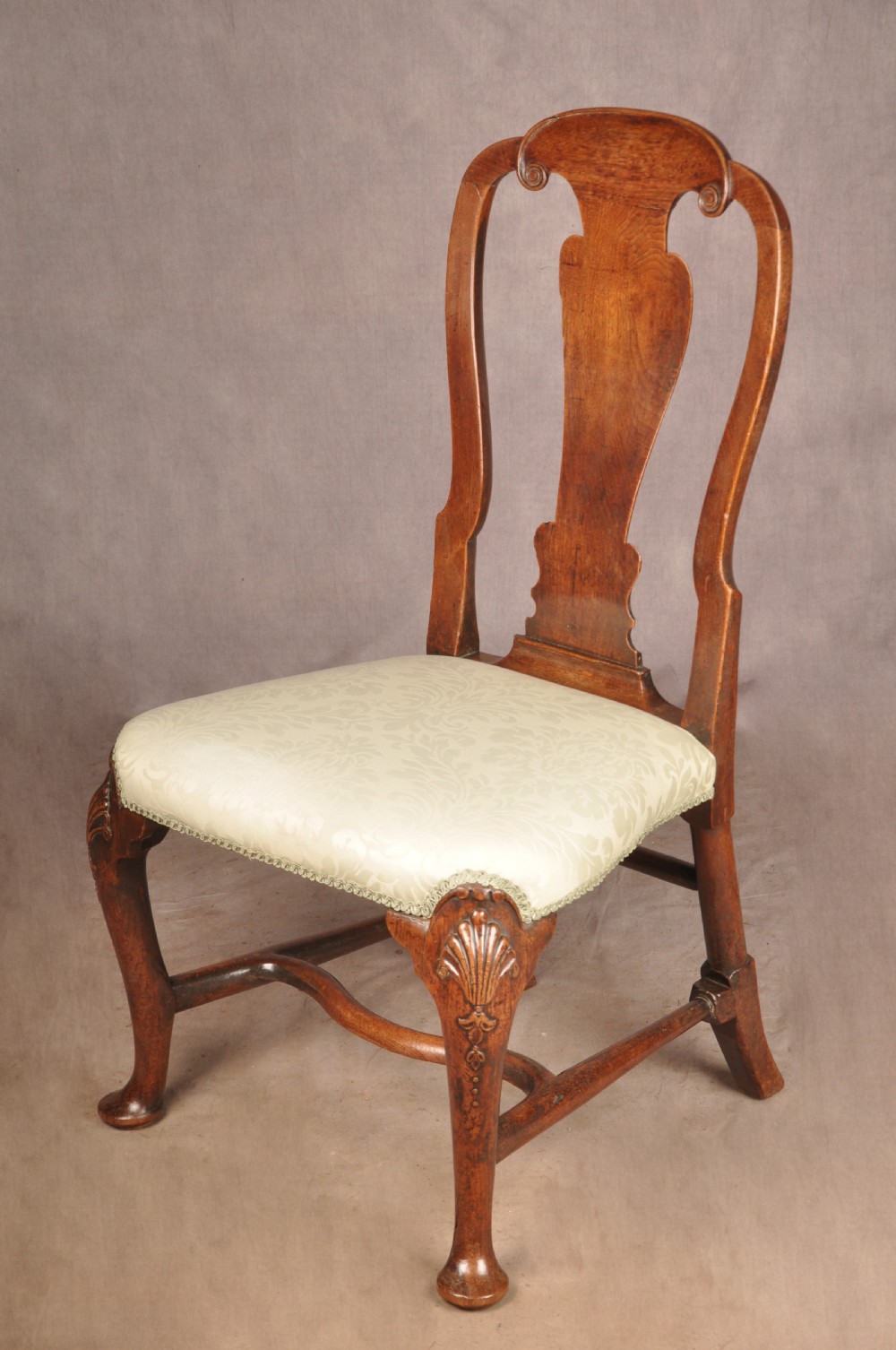 Fine George I Walnut Side chair  View III