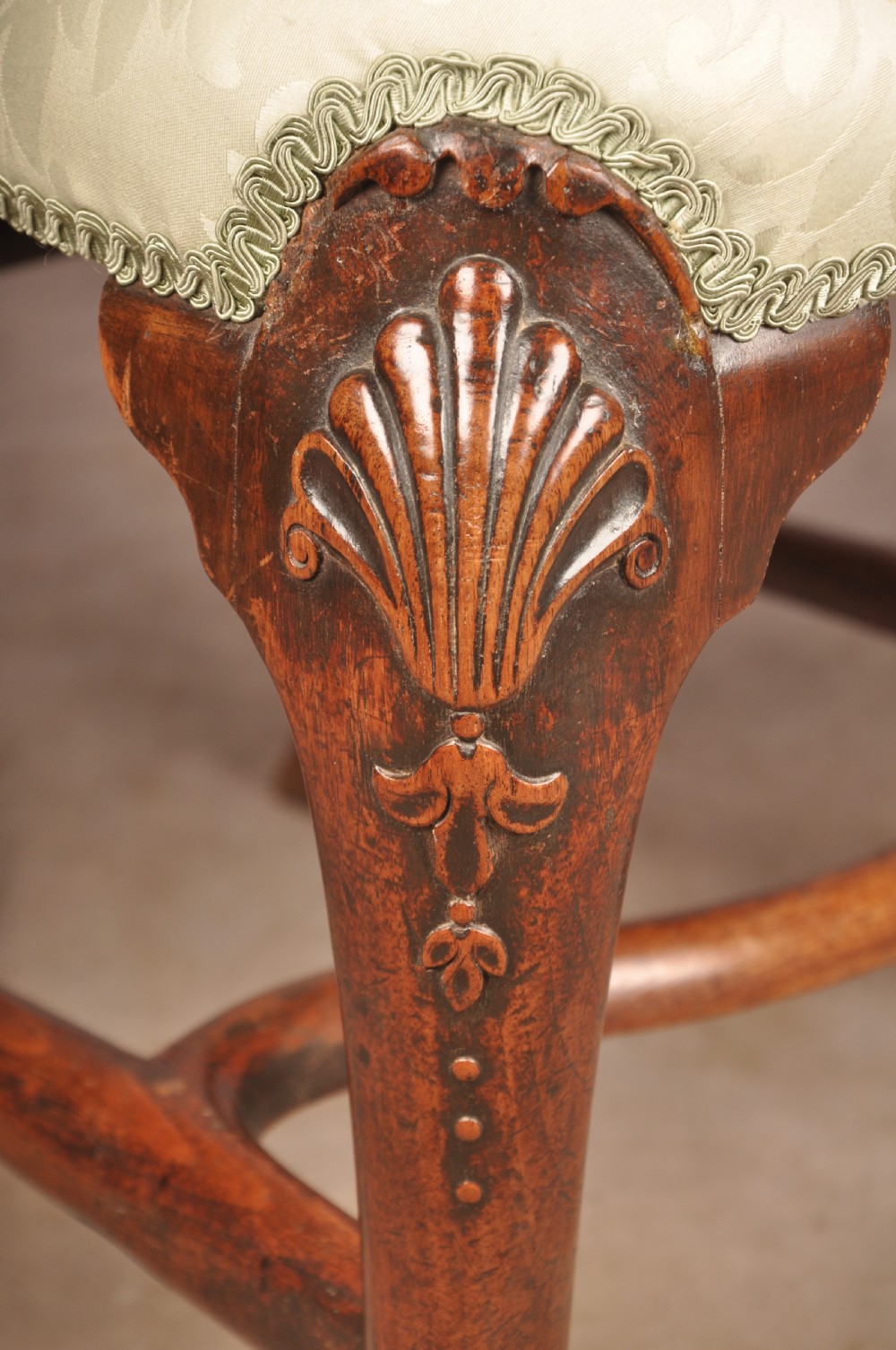 Fine George I Walnut Side chair  View VII