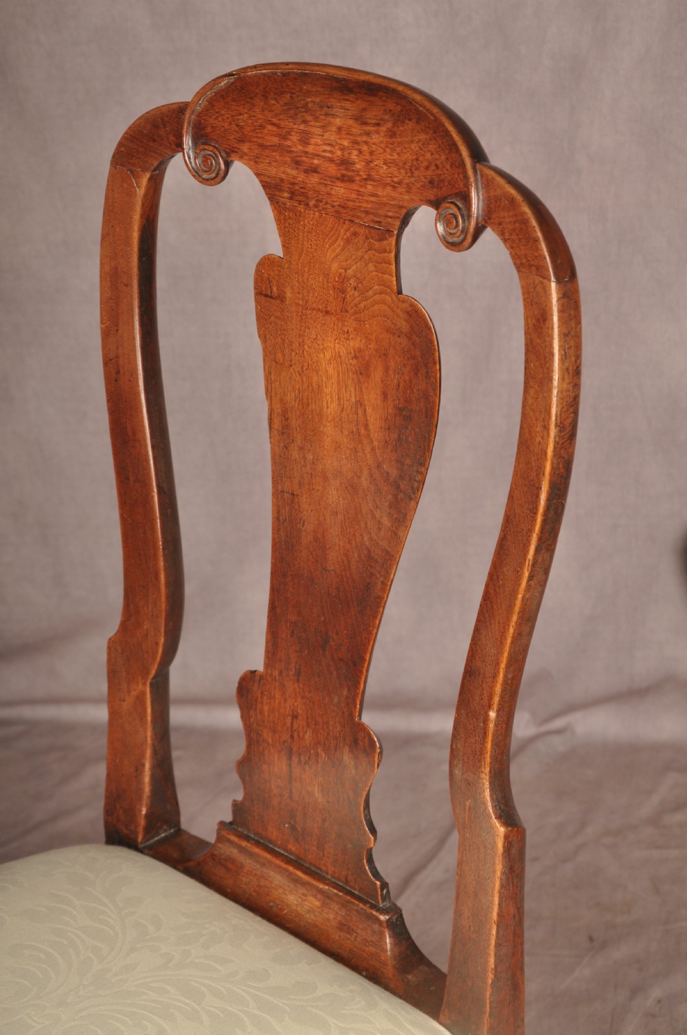 Fine George I Walnut Side chair  View IX