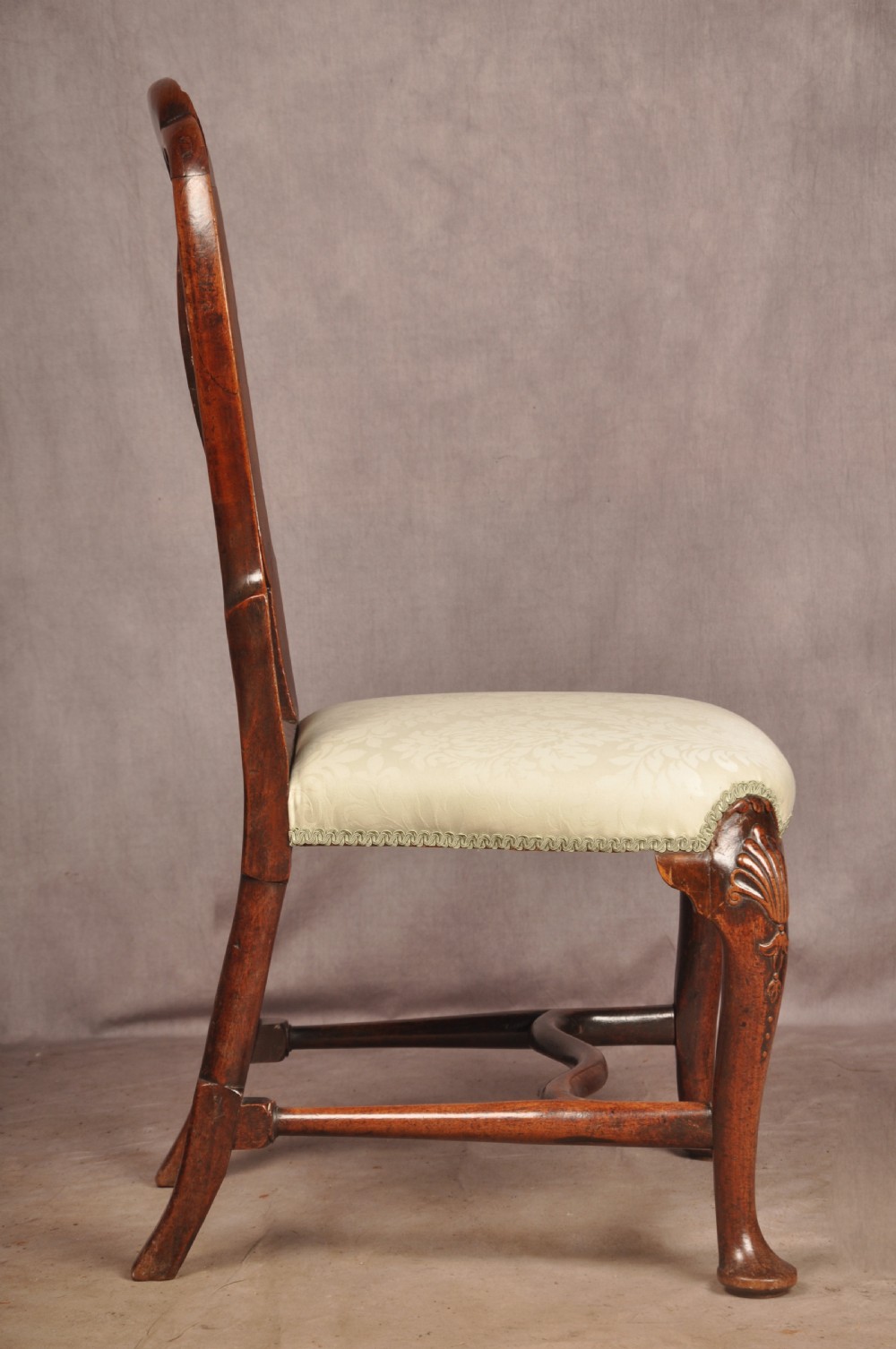 Fine George I Walnut Side chair  View XII