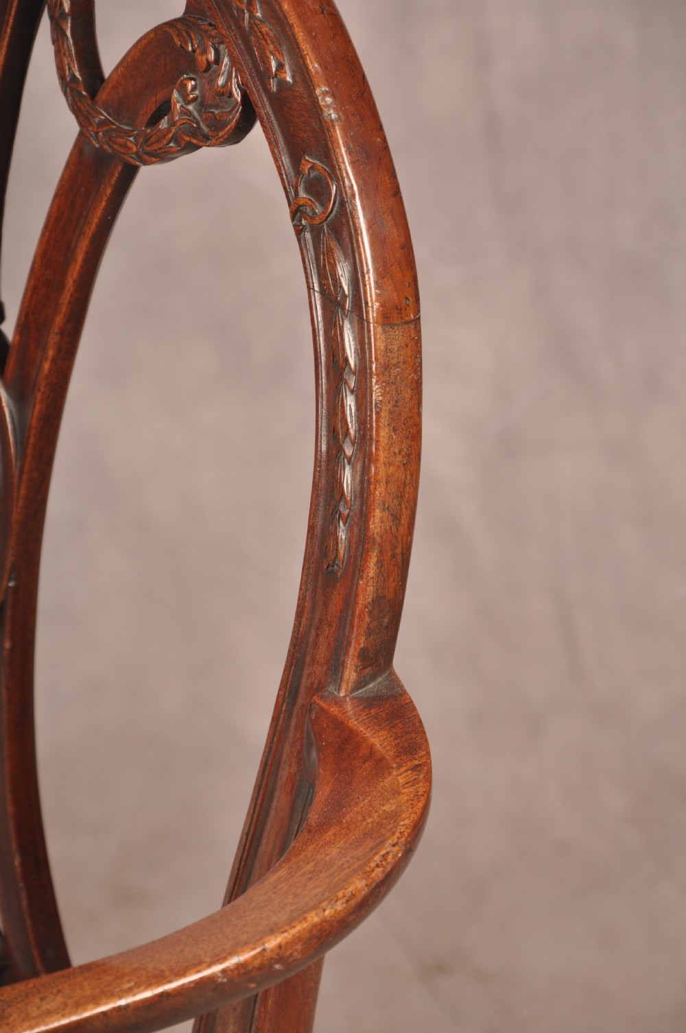 An Exceptional 18th Century Adam Mahogany Armchair View VII
