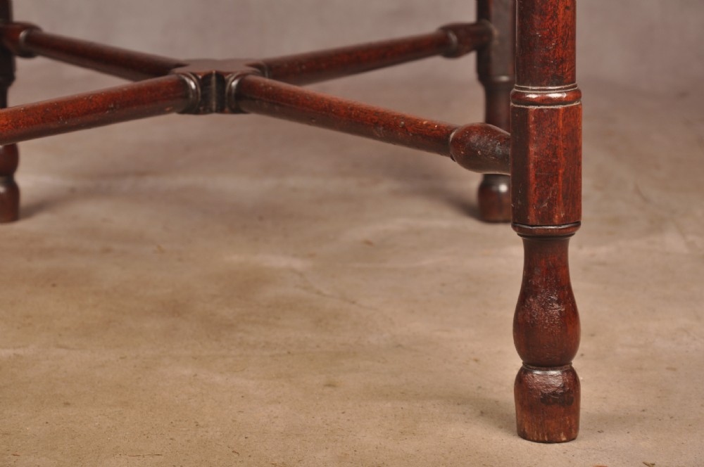 Beautiful Small 18th Century Mahogany Pembroke Table View XI