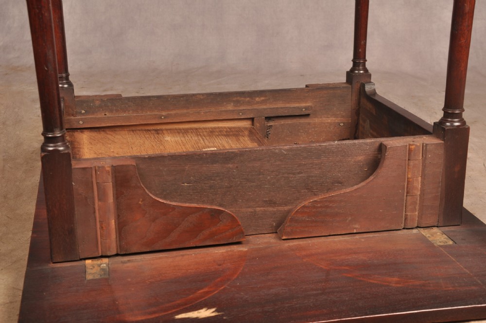 Beautiful Small 18th Century Mahogany Pembroke Table View XVI