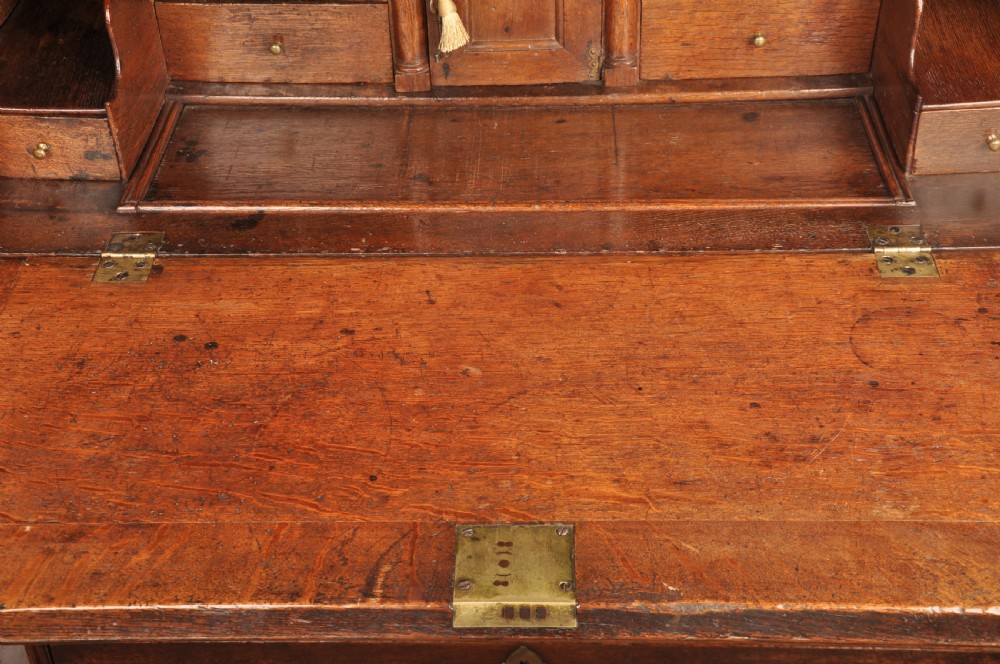 Queen Anne Oak Bureau View VII