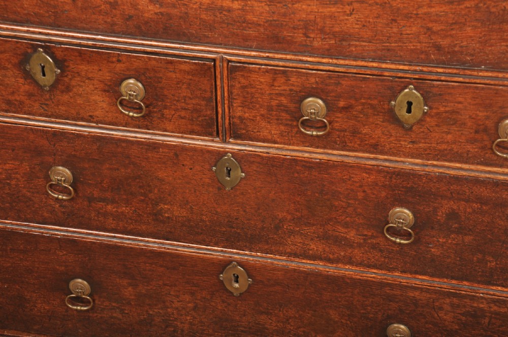 Queen Anne Oak Bureau View XV