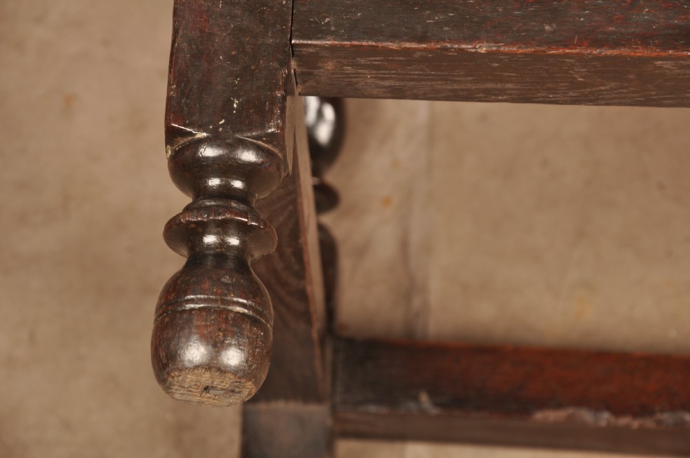 Small 17th Century Oak Side Table View XIV