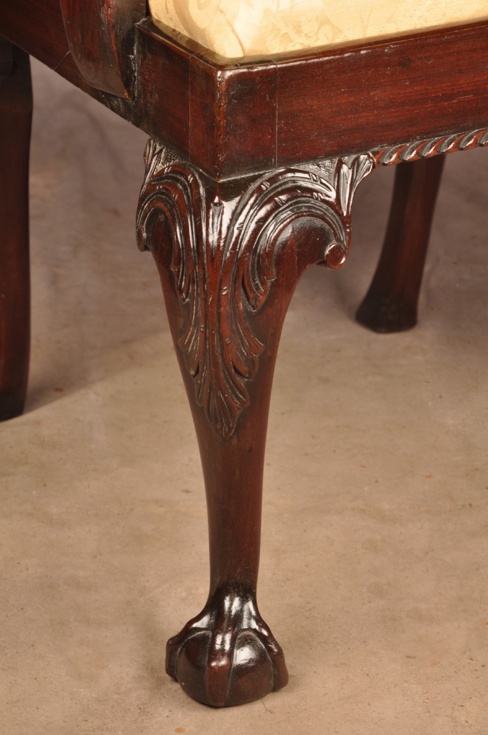 Fine George II Mahogany Armchair View IV
