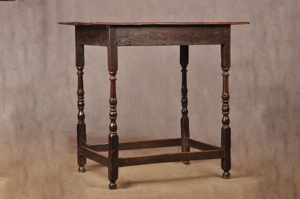 Rare 17th Century Oak Centre Table View III