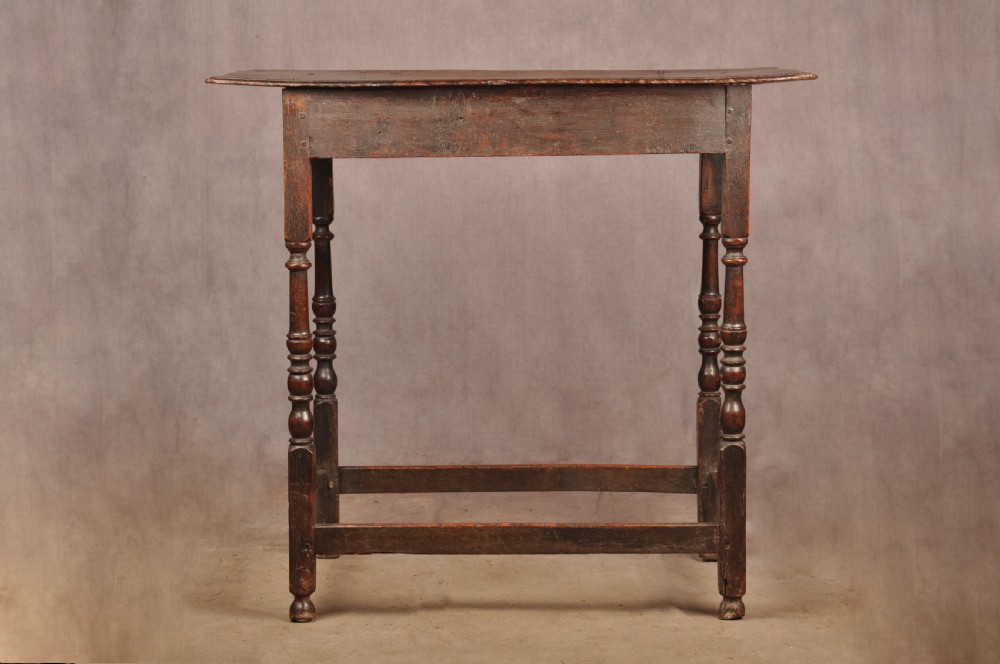Rare 17th Century Oak Centre Table View VI