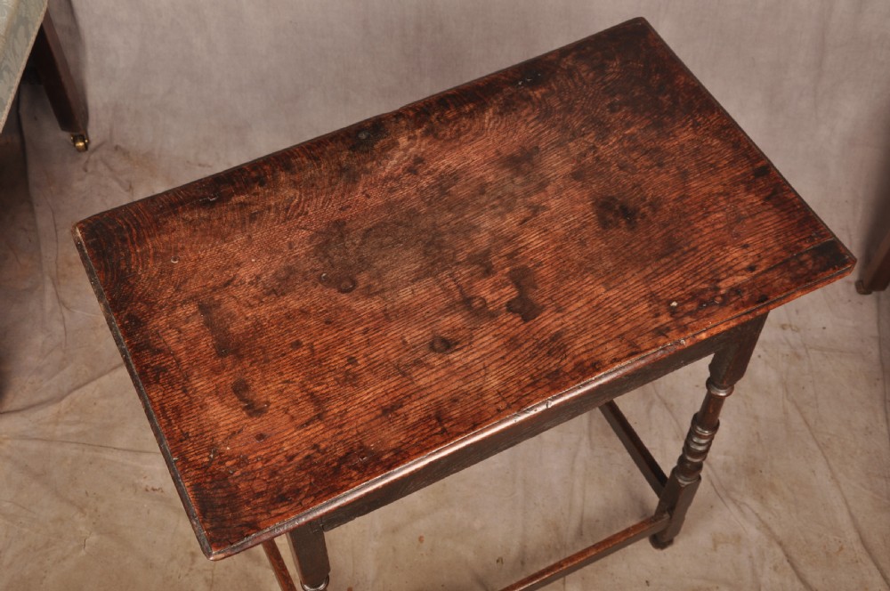 Rare 17th Century Oak Centre Table View VIII