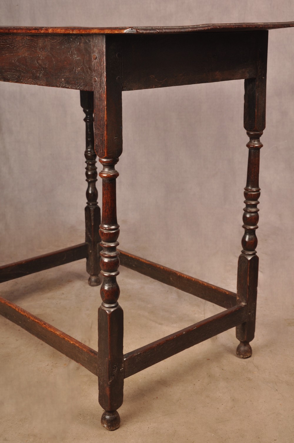 Rare 17th Century Oak Centre Table View XII