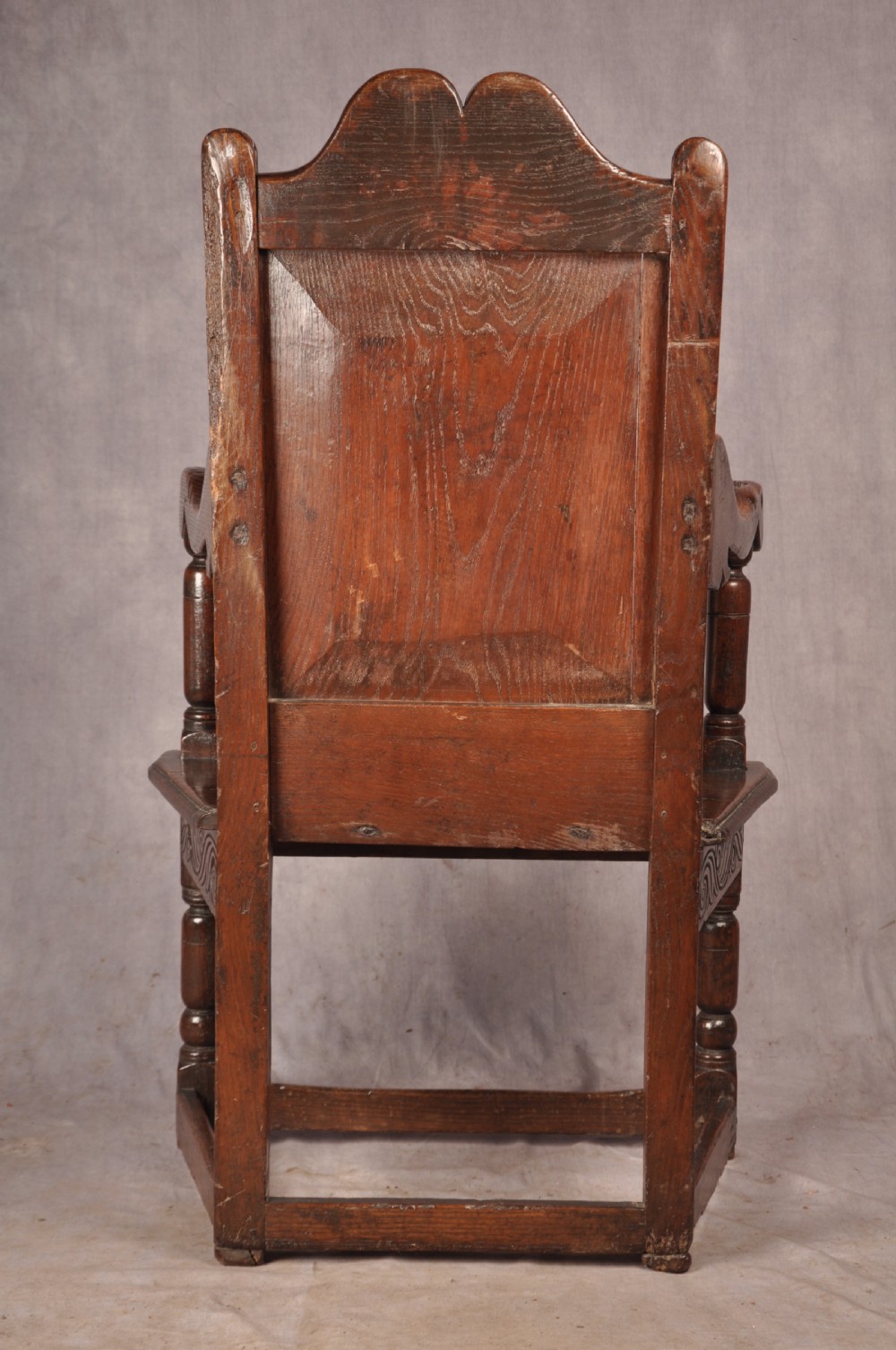 17th Century Oak Wainscot Chair View X