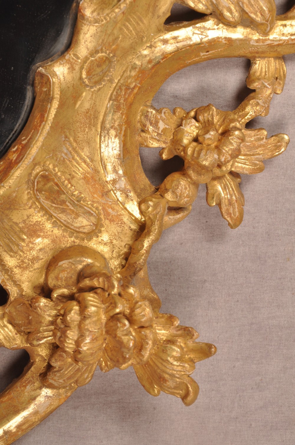 18th Century Chippendale Rococo Giltwood Mirror  View IV