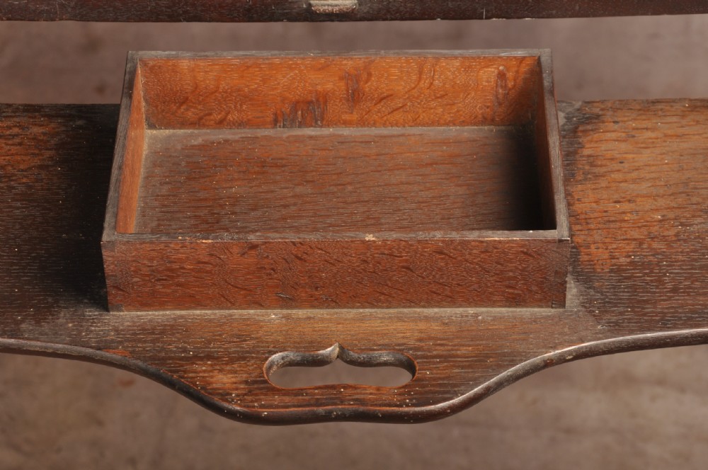 Fine 18th Century Mahogany Concertina Action Card Table View X