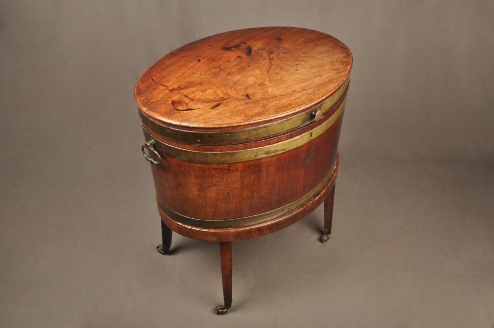 Superb 18th Century Mahogany Wine cooler View V