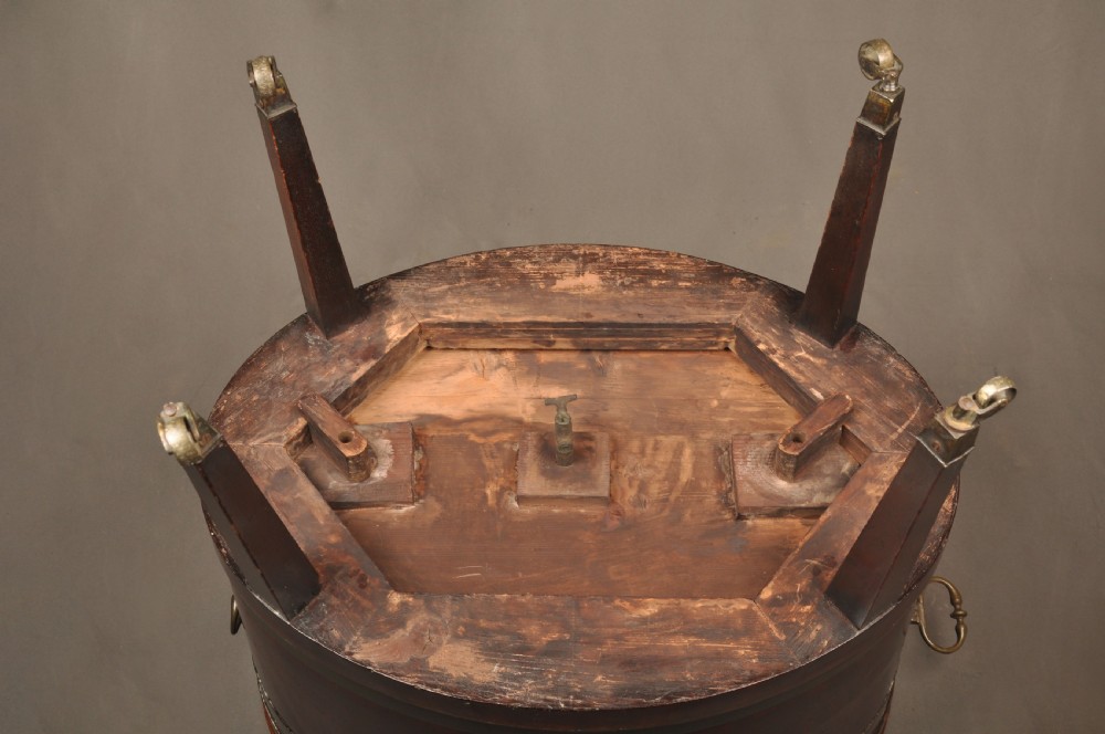 Superb 18th Century Mahogany Wine cooler View X