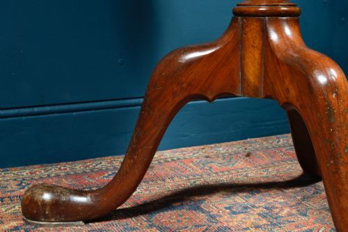GEORGIAN MAHOGANY TWO TIER DUMB WAITER C1830 - ADDITIONAL PHOTO 6