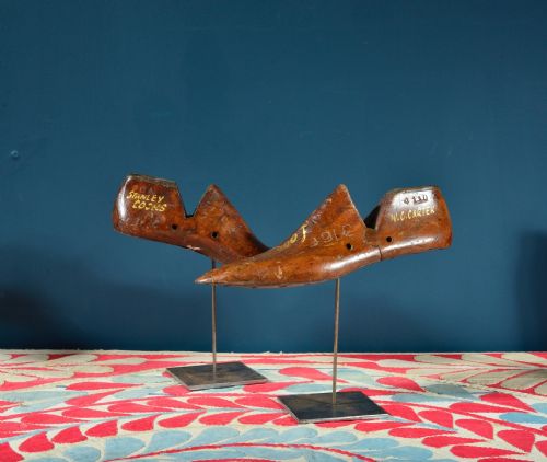 VICTORIAN PADOUK WOOD SHOE LASTS BY LOBB AND CO ST JAMES LONDON C1880 - ADDITIONAL PHOTO 9