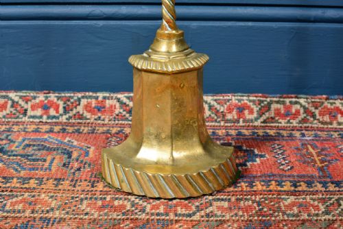 REGENCY BRASS DOORSTOP DOOR PORTER C1820 - ADDITIONAL PHOTO 1