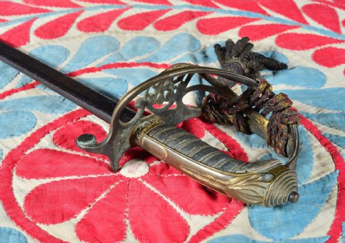 WILLIAM IV 1822 PATTERN INFANTRY OFFICER'S SWORD C1835 - ADDITIONAL PHOTO 3