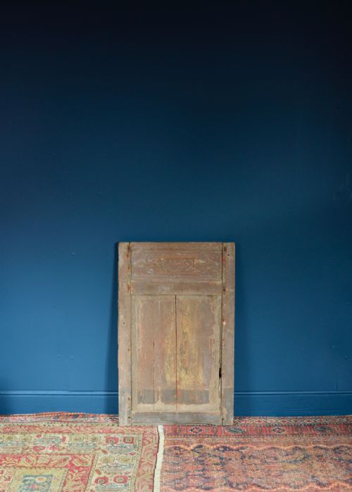 CHARLES I OAK PANEL WITH ORIGINAL PAINT 1622 - ADDITIONAL PHOTO 1