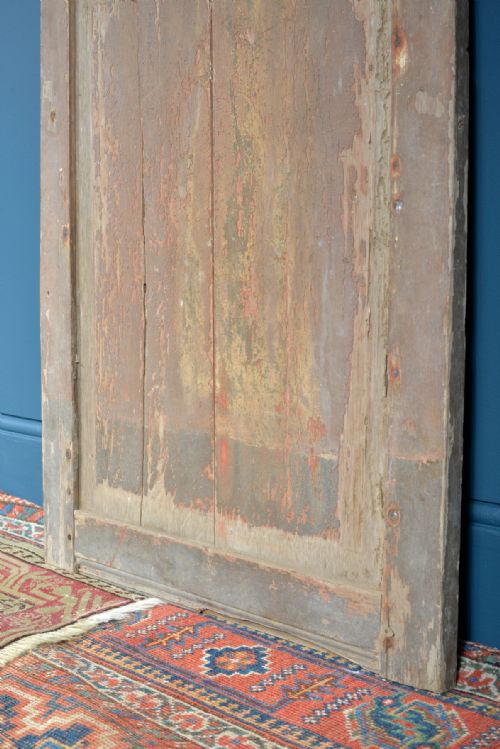 CHARLES I OAK PANEL WITH ORIGINAL PAINT 1622 - ADDITIONAL PHOTO 3