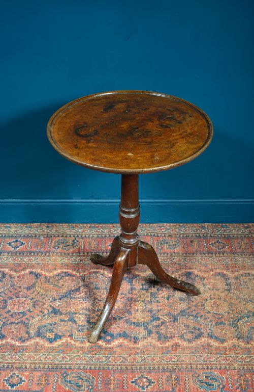 george iii mahogany tripod wine table c1790 - CATEGORY: ANTIQUE TABLES - DATED 18TH CENTURY
