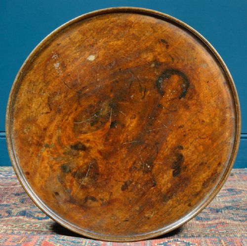 GEORGE III MAHOGANY TRIPOD WINE TABLE C1790 - ADDITIONAL PHOTO 4