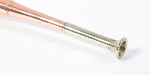 SWAINE ADENEY KOHLER HUNTING HORN INITIALLED MVH - ADDITIONAL PHOTO 5