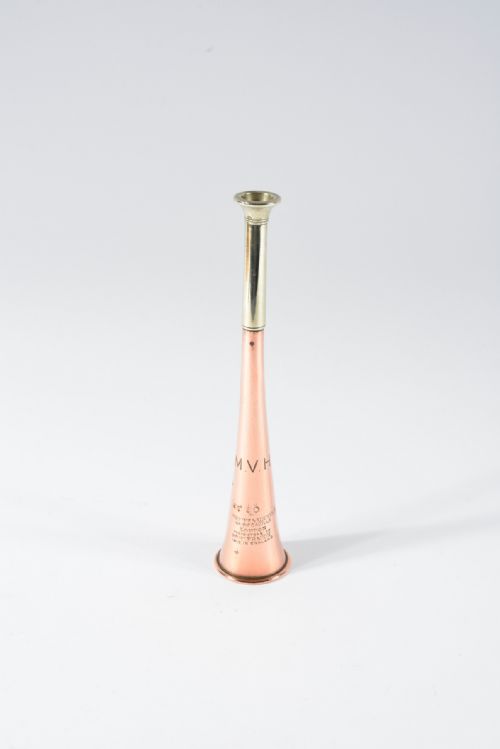 SWAINE ADENEY KOHLER HUNTING HORN INITIALLED MVH - ADDITIONAL PHOTO 7