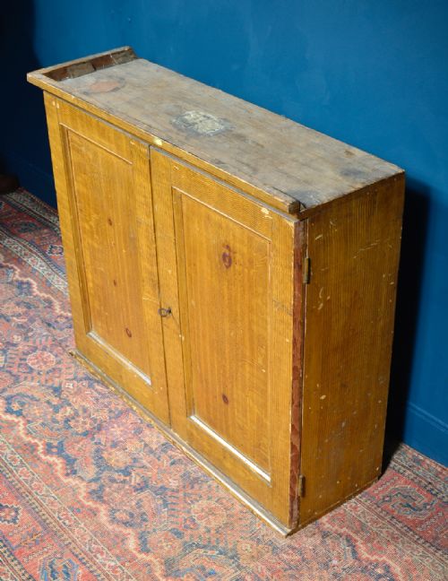 VICTORIAN SOLICITORS PIGEON HOLE CUPBOARD ORIGINAL SCUMBLED PAINT FINISH BY THOMAS MANCHIP BRIDGWATER - ADDITIONAL PHOTO 20