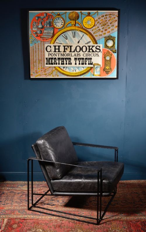 VINTAGE POSTER BY WILLIAM POTTER SONS LONDON CH FLOOKS JEWELLERS PONTMORLAIS CIRCUS MERTHYR TYDFIL C1900 - ADDITIONAL PHOTO 5