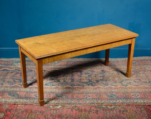 GOLDEN OAK WINDOW SEAT OR BENCH - ADDITIONAL PHOTO 2