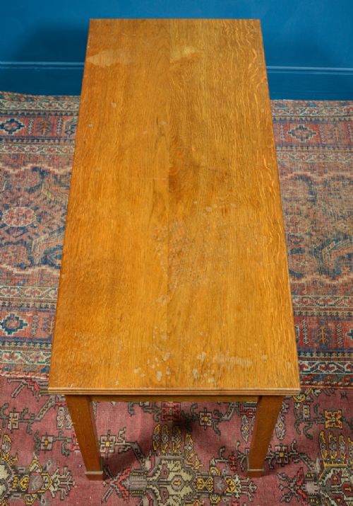 GOLDEN OAK WINDOW SEAT OR BENCH - ADDITIONAL PHOTO 3
