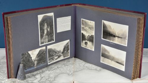 A FINE 1920'S30'S EUROPEAN TOUR LEATHER PHOTOGRAPH ALBUM - ADDITIONAL PHOTO 11