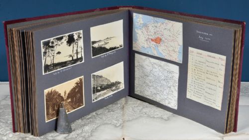 A FINE 1920'S30'S EUROPEAN TOUR LEATHER PHOTOGRAPH ALBUM - ADDITIONAL PHOTO 18