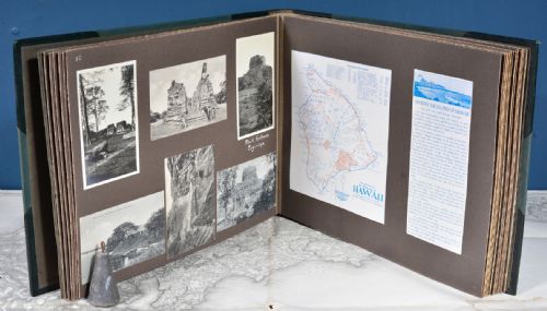 A FINE 1920'S WORLD TOUR LEATHER PHOTO ALBUM - ADDITIONAL PHOTO 5
