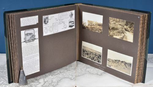 A FINE 1920'S WORLD TOUR LEATHER PHOTO ALBUM - ADDITIONAL PHOTO 6