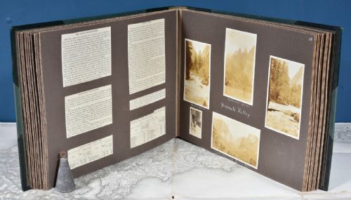 A FINE 1920'S WORLD TOUR LEATHER PHOTO ALBUM - ADDITIONAL PHOTO 10