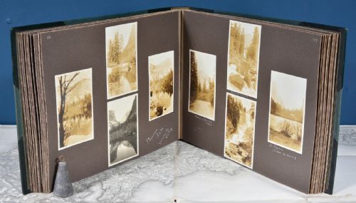 A FINE 1920'S WORLD TOUR LEATHER PHOTO ALBUM - ADDITIONAL PHOTO 11
