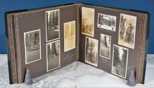 A FINE 1920'S WORLD TOUR LEATHER PHOTO ALBUM - ADDITIONAL PHOTO 12