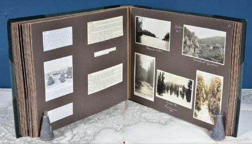 A FINE 1920'S WORLD TOUR LEATHER PHOTO ALBUM - ADDITIONAL PHOTO 15