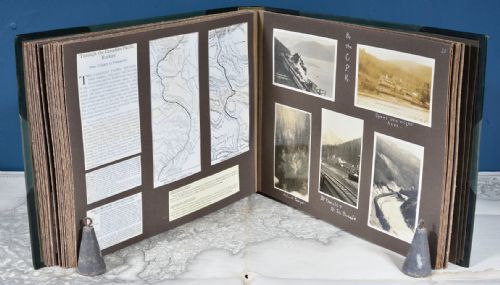 A FINE 1920'S WORLD TOUR LEATHER PHOTO ALBUM - ADDITIONAL PHOTO 17