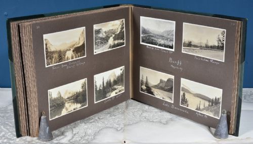 A FINE 1920'S WORLD TOUR LEATHER PHOTO ALBUM - ADDITIONAL PHOTO 19
