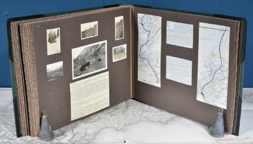A FINE 1920'S WORLD TOUR LEATHER PHOTO ALBUM - ADDITIONAL PHOTO 20