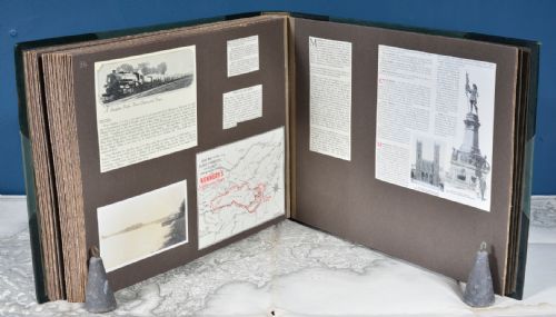 A FINE 1920'S WORLD TOUR LEATHER PHOTO ALBUM - ADDITIONAL PHOTO 22