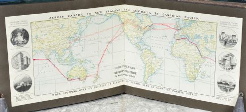 A FINE 1920'S WORLD TOUR LEATHER PHOTO ALBUM - ADDITIONAL PHOTO 26