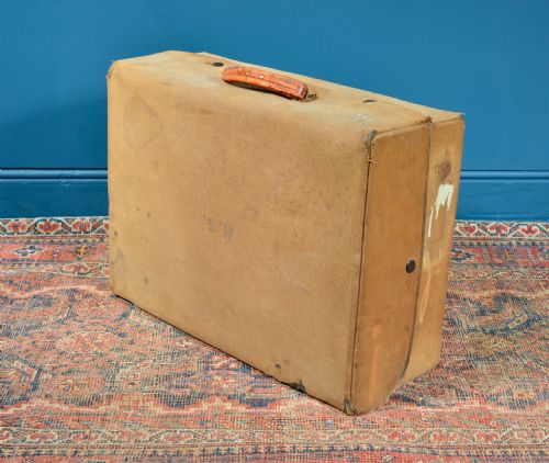 EDWARDIAN LADIES' FITTED LEATHER VANITY CASE COVER INITIALLED MS C1910 - ADDITIONAL PHOTO 2