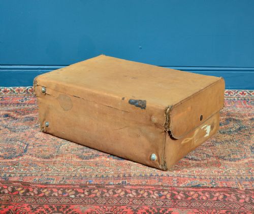 EDWARDIAN LADIES' FITTED LEATHER VANITY CASE COVER INITIALLED MS C1910 - ADDITIONAL PHOTO 3